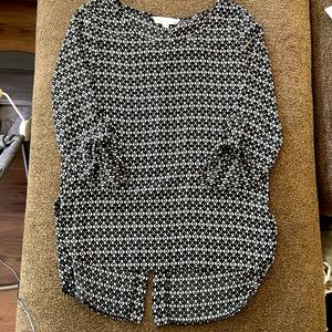 Pink Rose HiLow Blouse s7-9